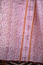 Hand Block Printed Chanderi Dupatta-Rutambhara-RUTAMBHARA