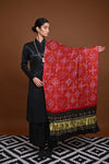 Handcrafted Bandhani Gajji Silk Dupatta