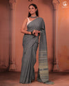JESAAL - Timeless Charm In Handwoven Kutchhi Weave Tussar Cotton Saree