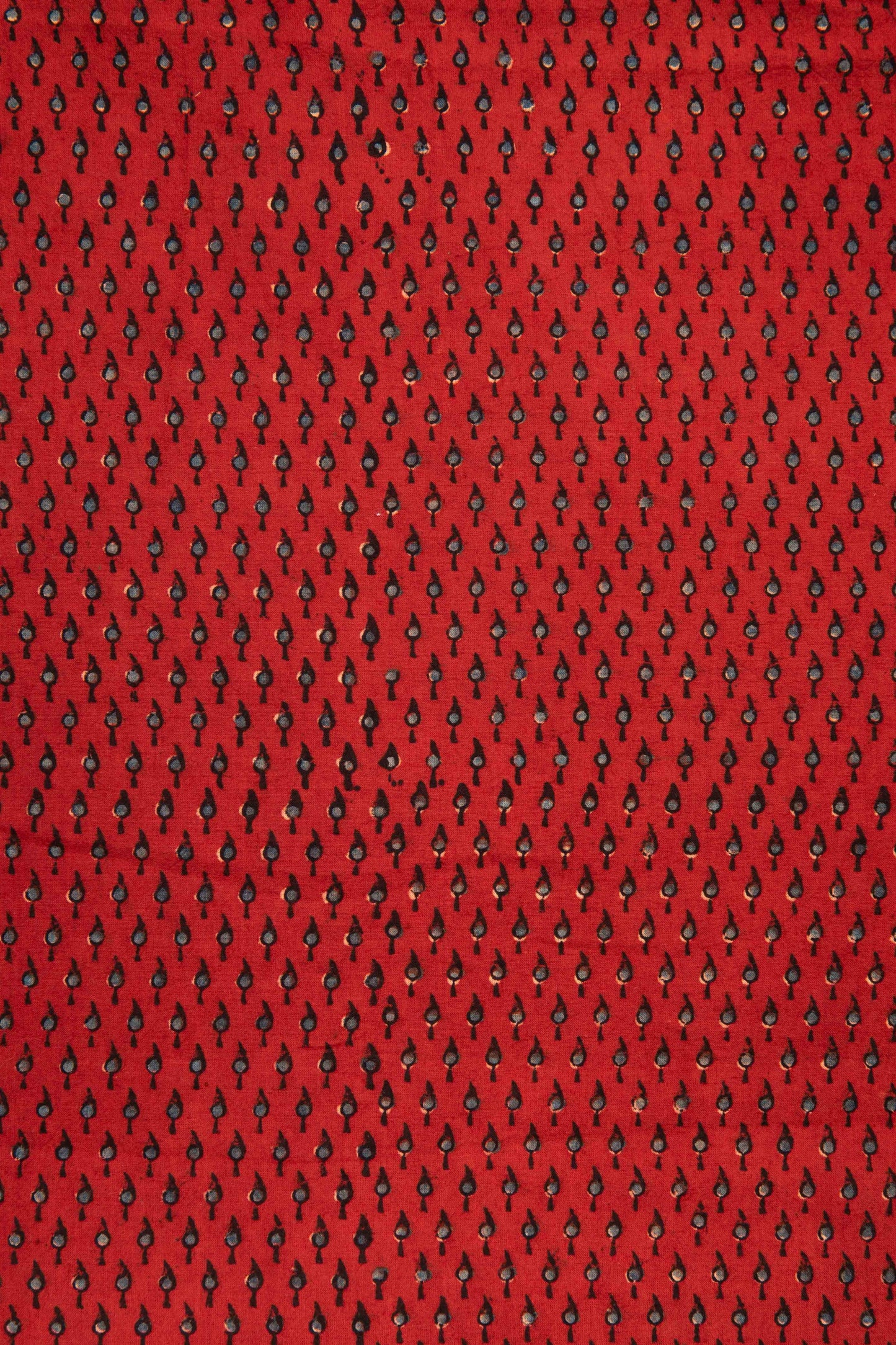 Ushraa - Deep Madder Red Ajrakh Fabric