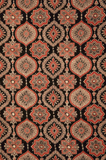 Siyahi - Ethnic Ajrakh Cotton Fabric-Rutambhara-RUTAMBHARA