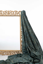 Ushraa - Ajrakh Heritage Medallion Cotton Fabric-Rutambhara-RUTAMBHARA