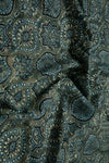 Ushraa - Ajrakh Heritage Medallion Cotton Fabric
