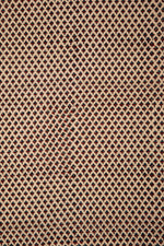 Ushraa - Beige Ajrakh Fabric With Floral Motif-Rutambhara-RUTAMBHARA