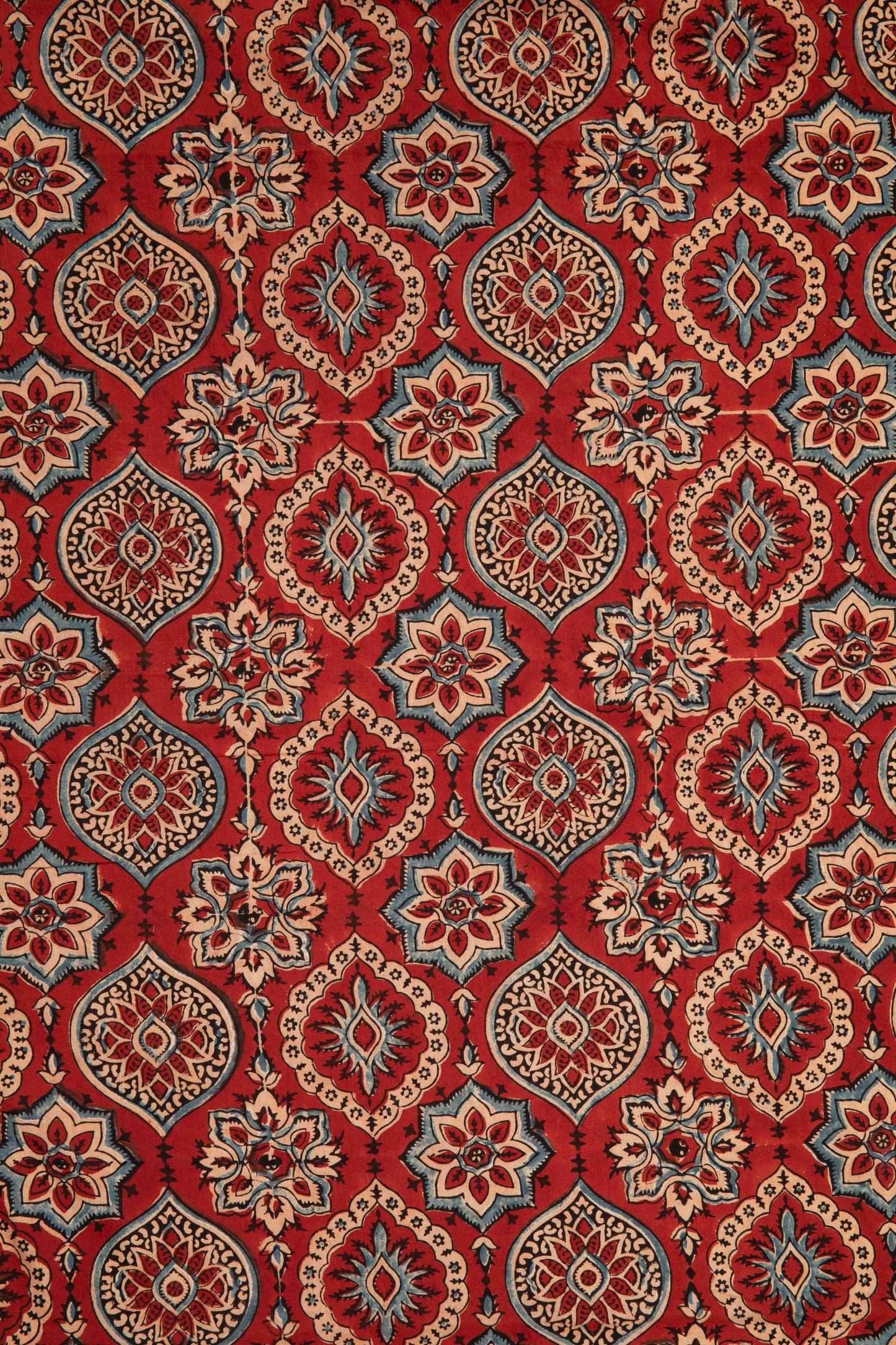 Siyahi - Ethnic Ajrakh Cotton Fabric