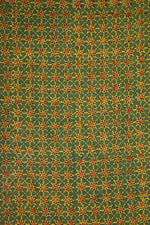 Siyahi - Starry Dusk Ajrakh Cotton Fabric-Rutambhara-RUTAMBHARA