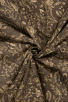 Ushraa - Elegant Ajrakh Hand Block Print Cotton Fabric