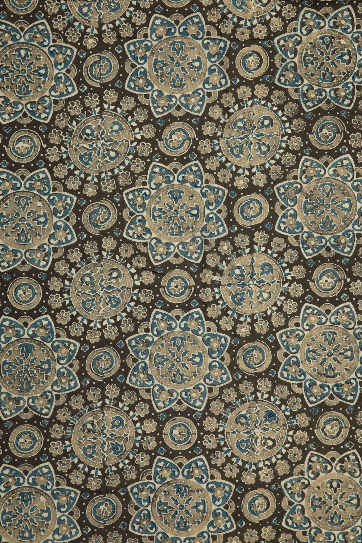 Ushraa - Floral Mandala Design Cotton Fabric
