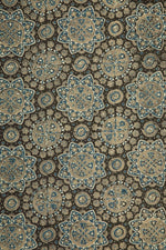 Ushraa - Floral Mandala Design Cotton Fabric-Rutambhara-RUTAMBHARA