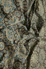 Ushraa - Floral Mandala Design Cotton Fabric-Rutambhara-RUTAMBHARA