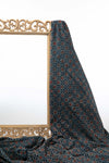 Ushraa - Classic Ajrakh Star Motif Cotton Fabric