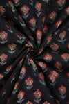 Siyahi - Midnight Tulip Dabu Fabric