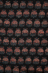 Siyahi - Vintage Floral Charm Dabu Fabric