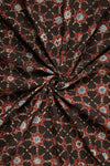 Siyahi - Starry Dusk Ajrakh Cotton Fabric