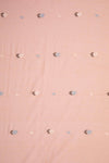 Keesha - Blush Hued Handwoven Jamdani Cotton Fabric