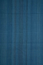 Plain Indigo Kala Cotton – Two-Ply Handwoven-Rutambhara-RUTAMBHARA