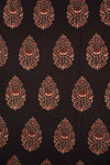 Siyahi - Black Beauty Floral Dabu Print