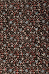 Ushraa - Elegant Blua Blossom Ajrakh Cotton Fabric
