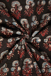 Siyahi - Rustic Charm Ajrakh Cotton Fabric