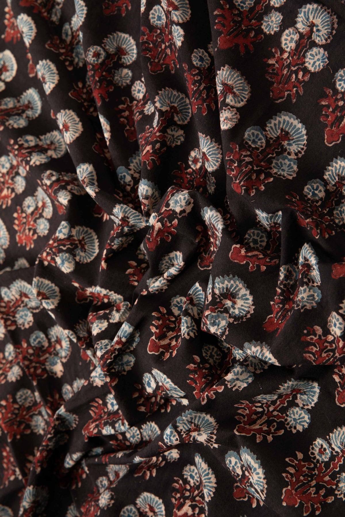 Siyahi - Rustic Charm Ajrakh Cotton Fabric