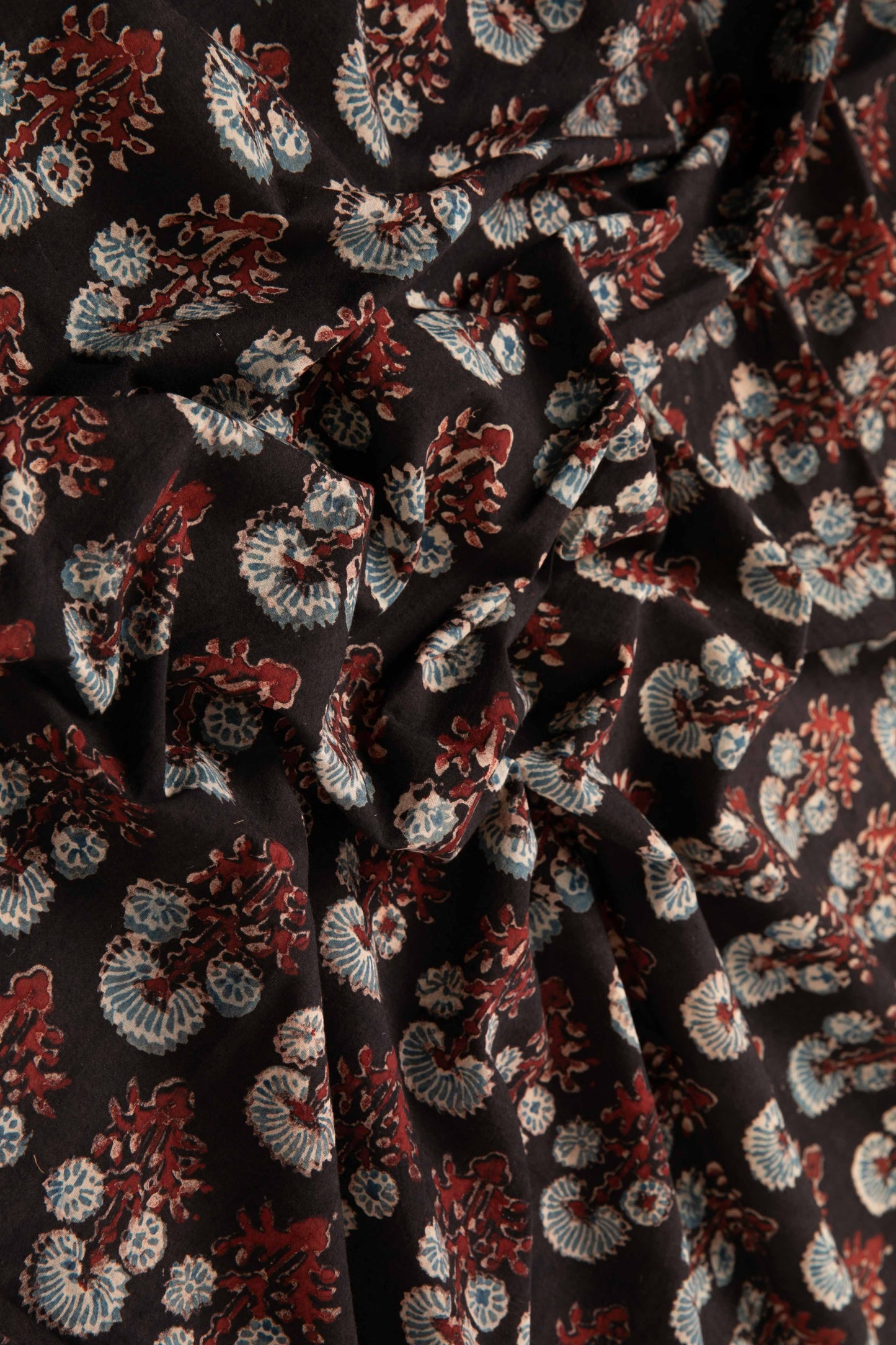 Siyahi - Rustic Charm Ajrakh Cotton Fabric
