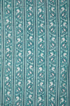 Siyahi - Teal Harmony – Sanganeri Block Print Fabric