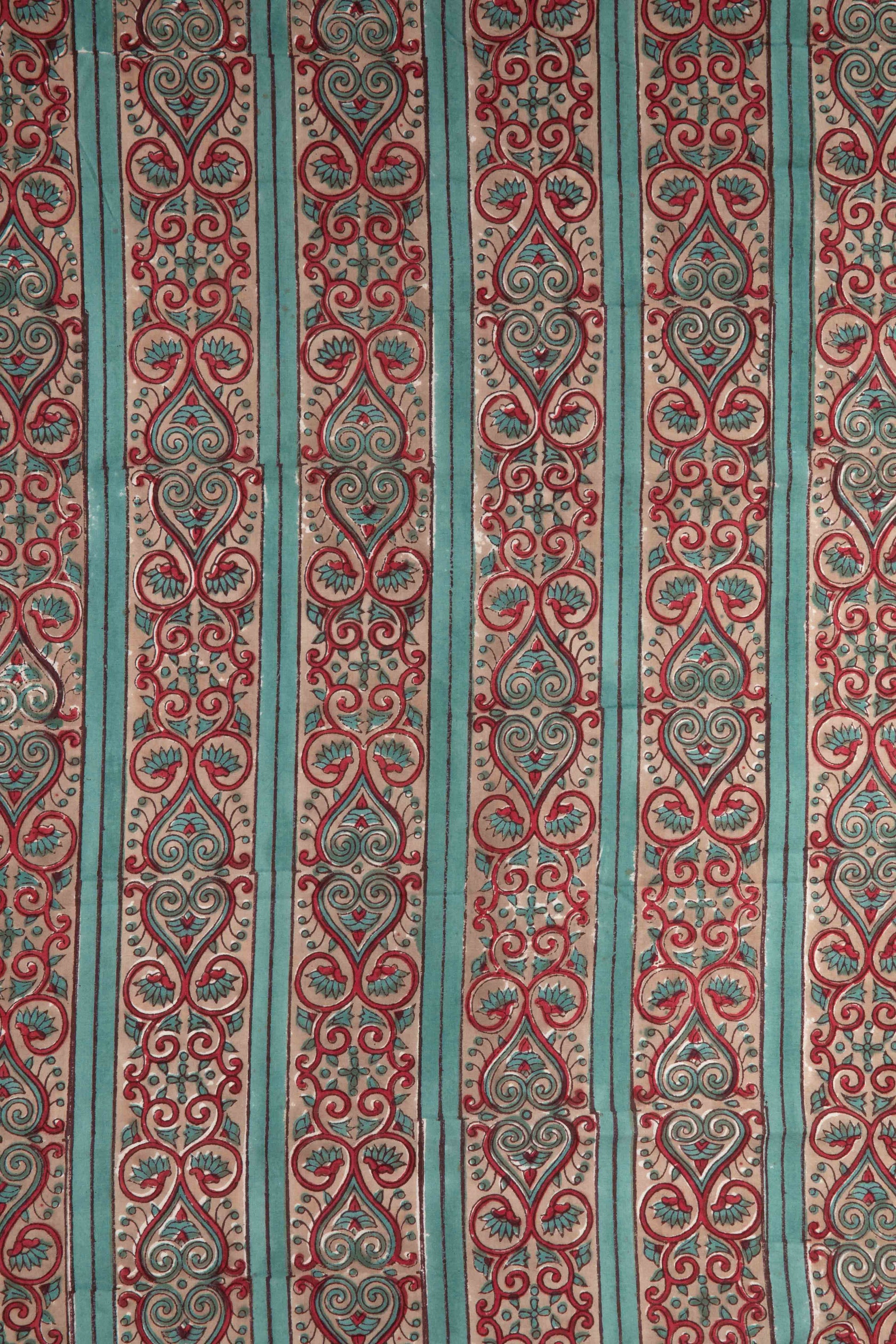 Siyahi - Ethnic Royal Vines Fabric-Rutambhara-RUTAMBHARA