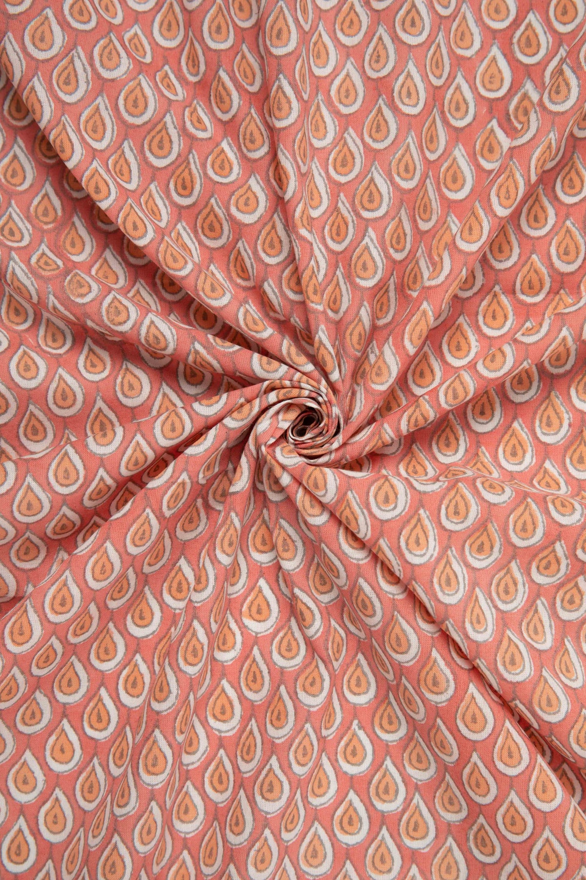 Siyahi - Elegance Blush Pink Cotton Fabric