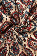 Ushraa-Majestic Mashru Ajrakh Elegance-Rutambhara-RUTAMBHARA