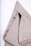 Elegant Handcrafted Striped Gaji Silk Fabric