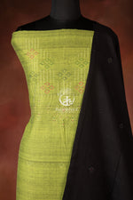 Nuktaa - Forest Lime Noir Tangaliya 2 pc Suit Set – A Dana Weave Legacy