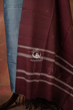 Nuktaa - Smoked Steel and Wine Tangaliya 2 pc Suit Set – A Dana Weave Legacy
