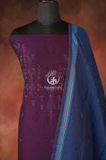 Nuktaa - Dusk Plum and Indigo Tangaliya 2 pc Suit Set – A Dana Weave Legacy