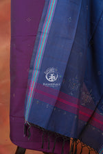 Nuktaa - Dusk Plum and Indigo Tangaliya 2 pc Suit Set – A Dana Weave Legacy