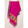 Handwoven Paithani Silk Dupatta