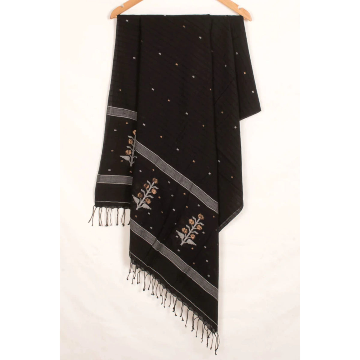 Handwoven Jamdani Cotton Dupatta