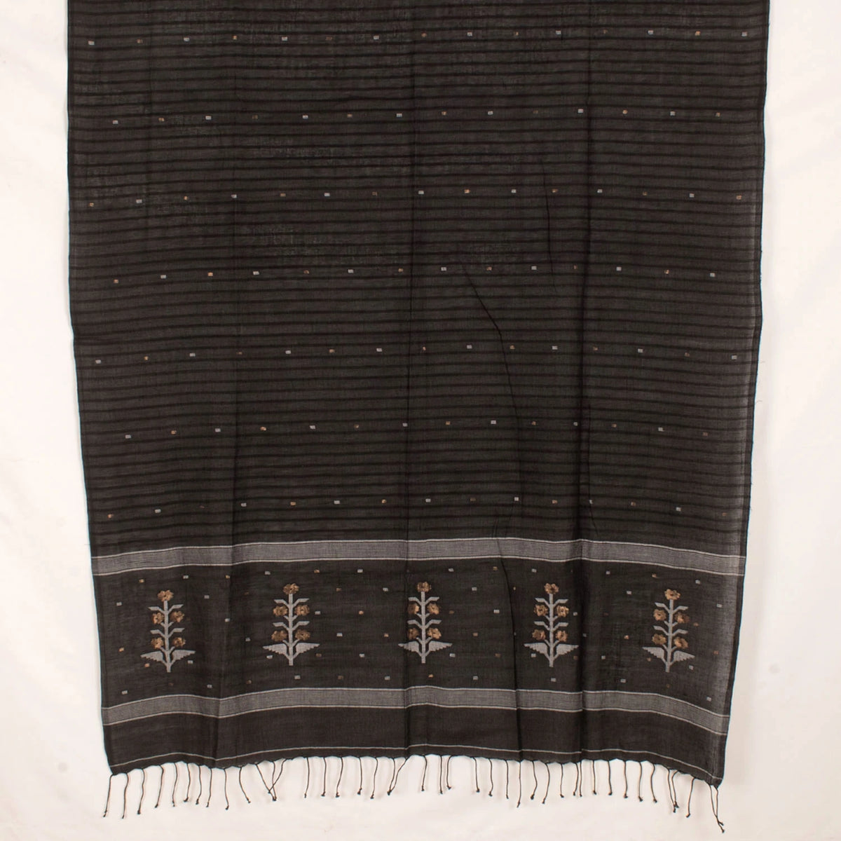 Handwoven Jamdani Cotton Dupatta