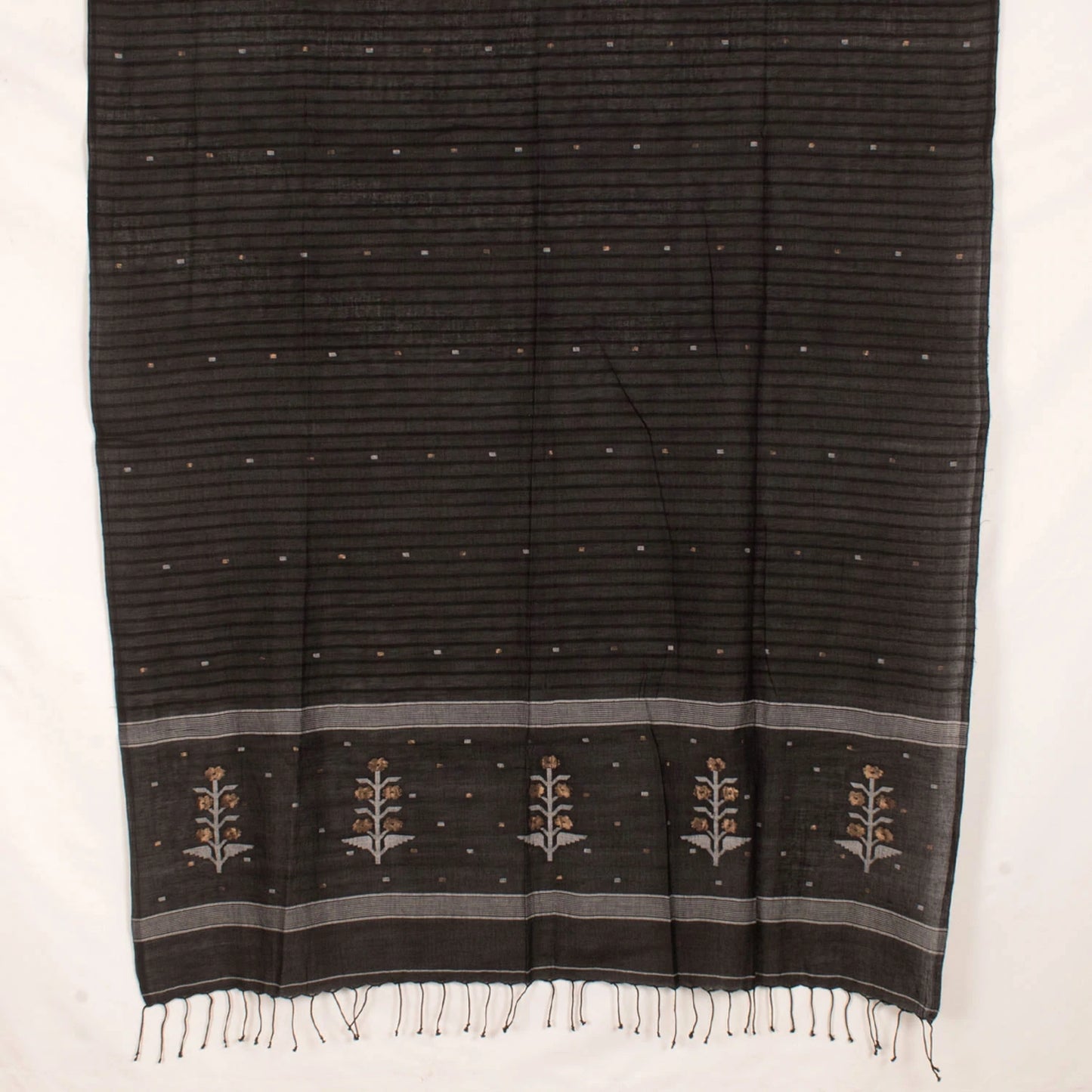 Handwoven Jamdani Cotton Dupatta