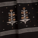 Handwoven Jamdani Cotton Dupatta-Rutambhara-RUTAMBHARA
