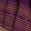 Handwoven Kutchi Weave Tussar Merino Wool Shawl