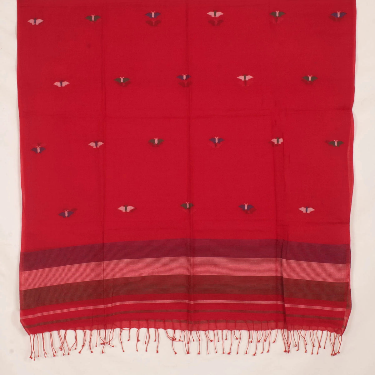 Handwoven Jamdani Cotton Dupatta