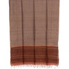 Hand Block Printed Tussar Silk Salwar Suit Material