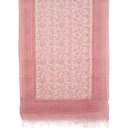 Hand Block Printed Cotton Salwar Suit Material-Rutambhara-RUTAMBHARA