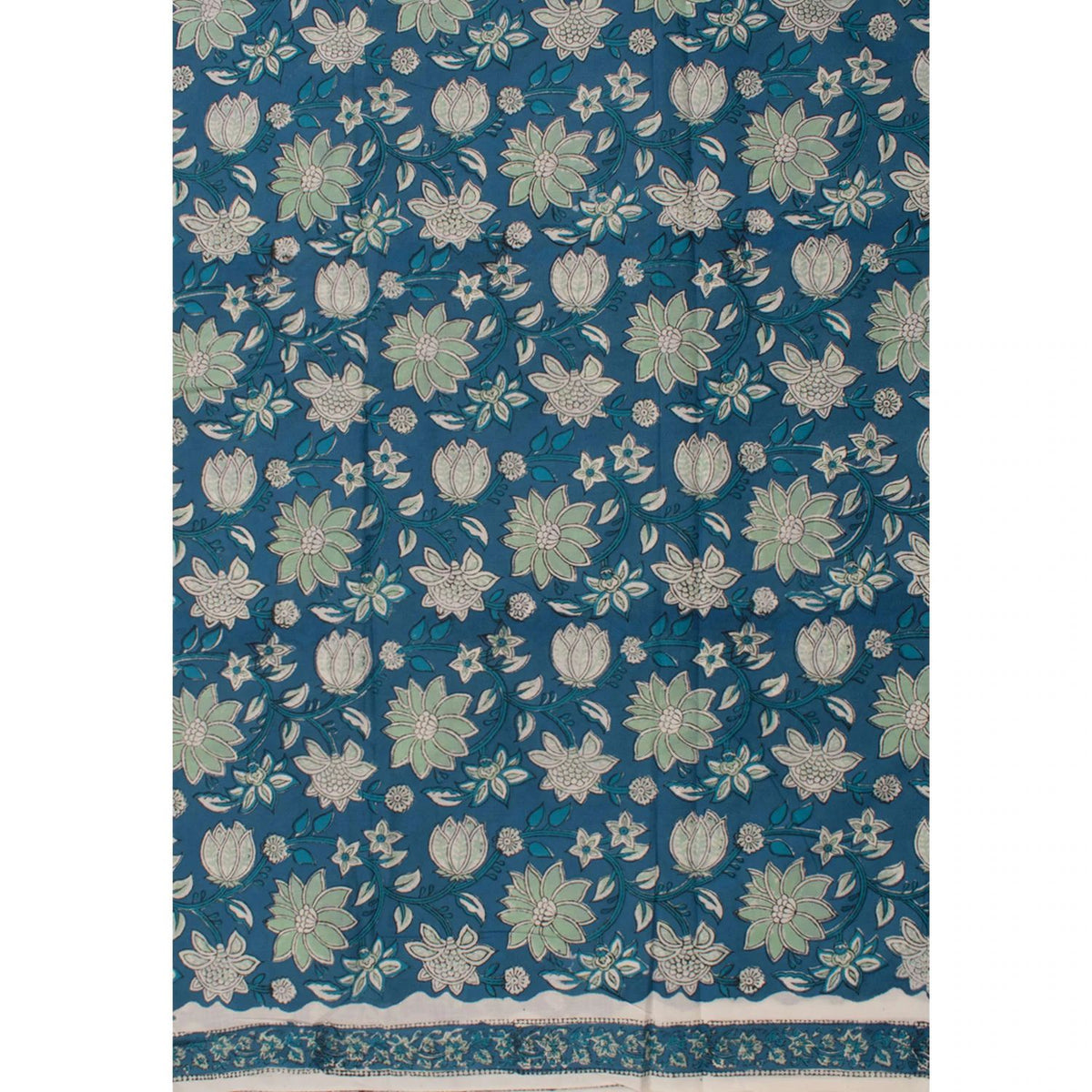 Hand Block Printed Cotton Salwar Suit Material