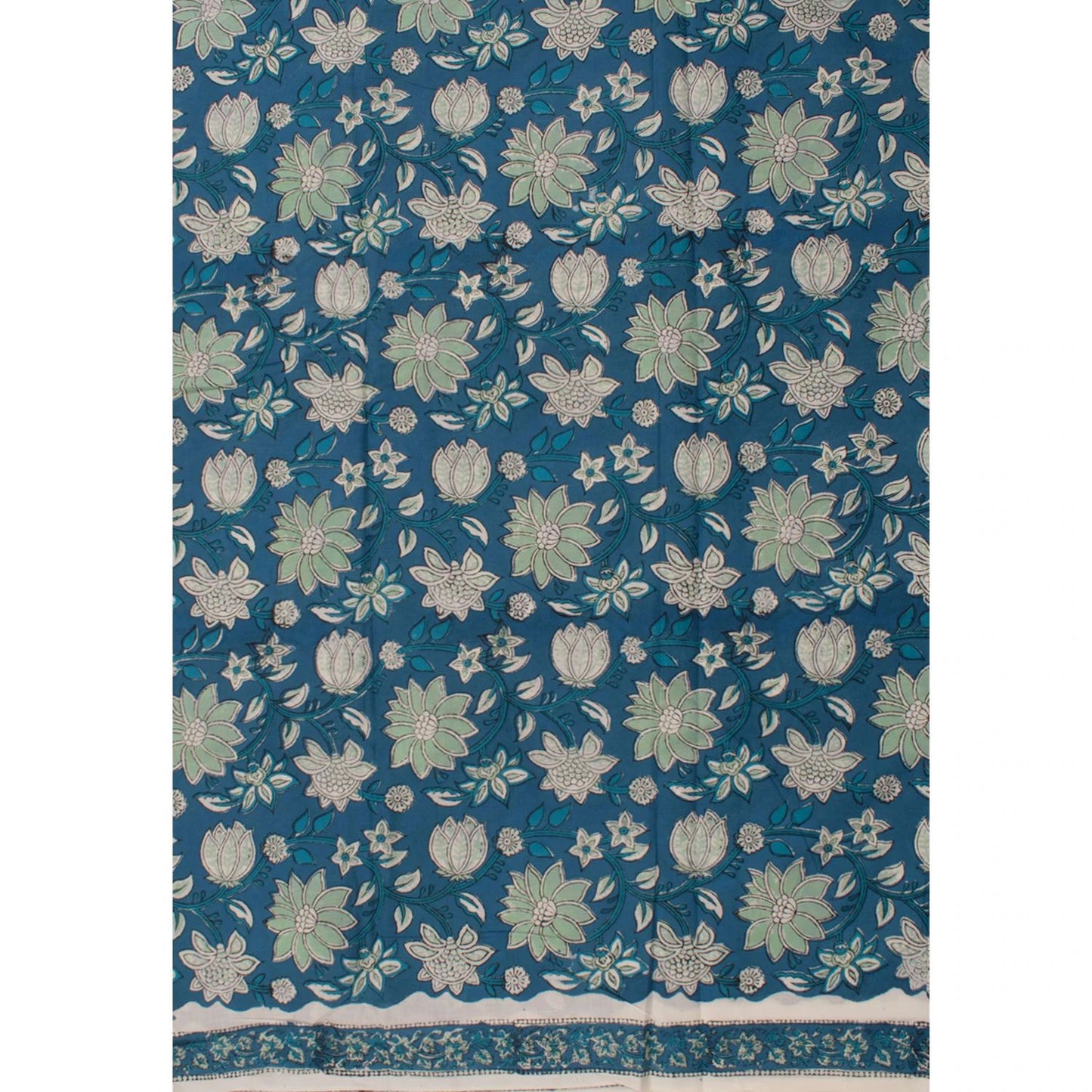 Hand Block Printed Cotton Salwar Suit Material