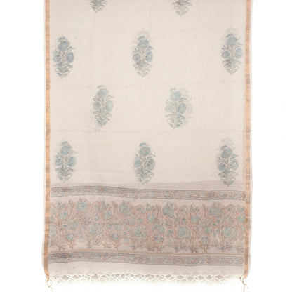 Hand Block Printed Cotton Salwar Suit Material-Rutambhara-RUTAMBHARA