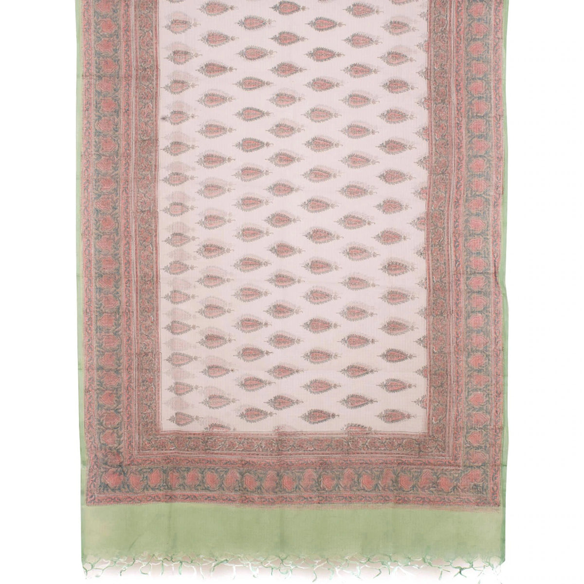 Hand Block Printed Cotton Salwar Suit Material