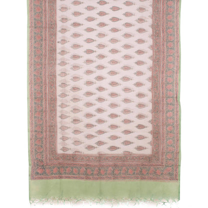 Hand Block Printed Cotton Salwar Suit Material-Rutambhara-RUTAMBHARA