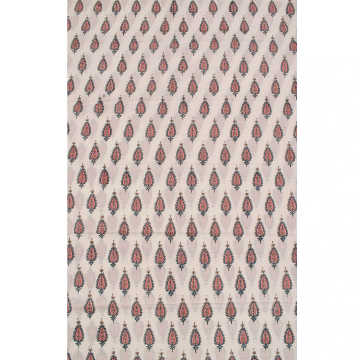 Hand Block Printed Cotton Salwar Suit Material-Rutambhara-RUTAMBHARA