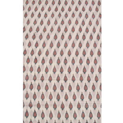 Hand Block Printed Cotton Salwar Suit Material-Rutambhara-RUTAMBHARA
